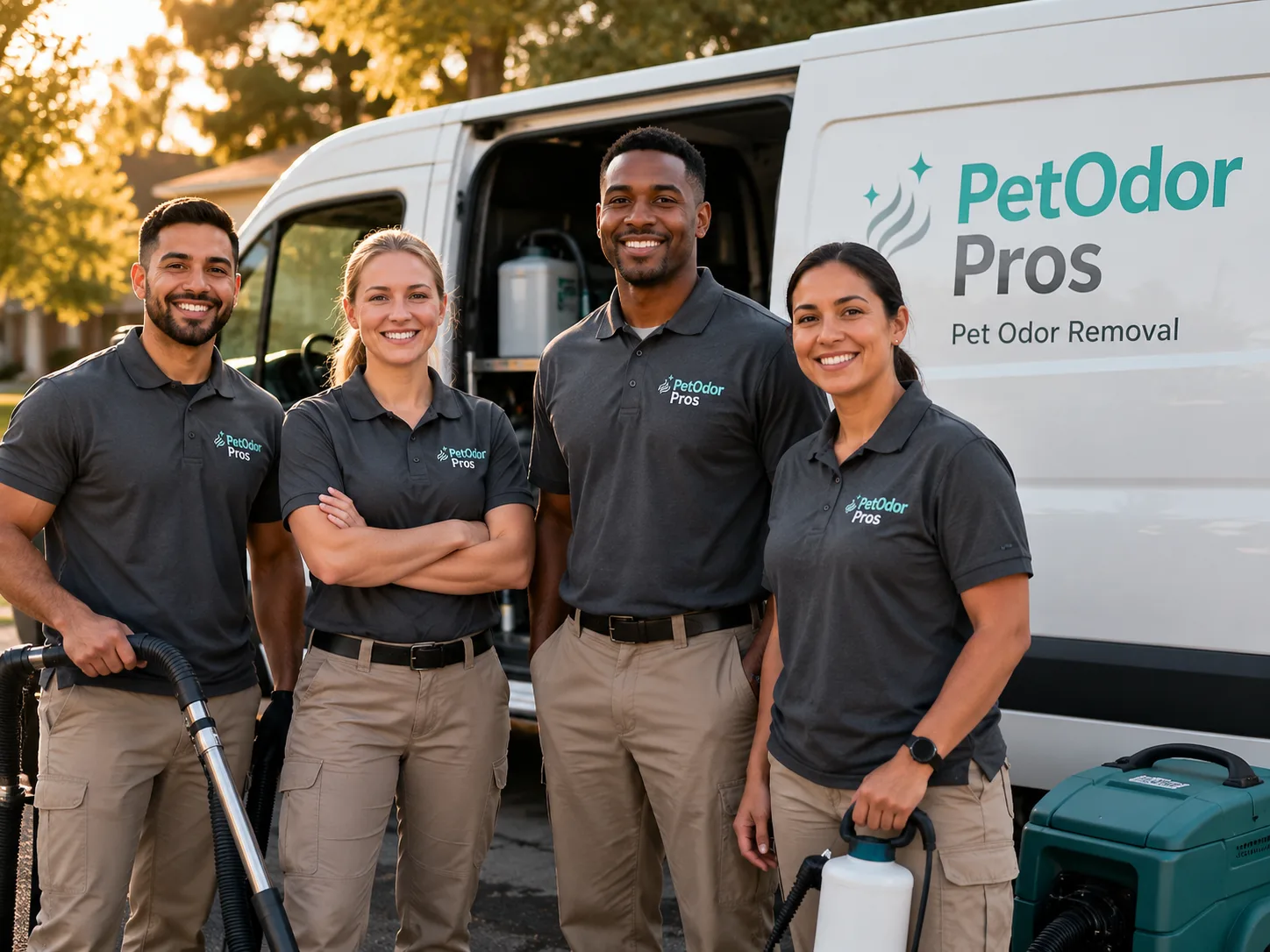 Pet Odor Removal team serving Liberty, TX